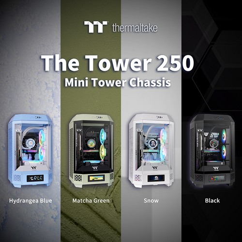 Thermaltake Launches The Tower 250 Mini Tower Chassis Small Form